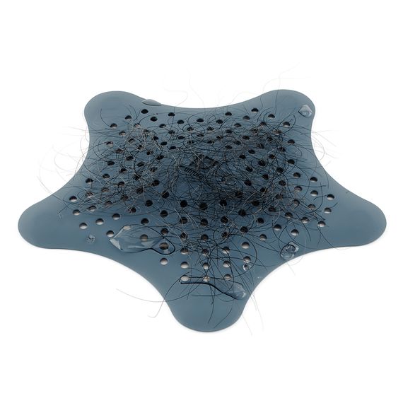 Фильтр для слива Starfish, серо-голубой, Umbra, фото , изображение 9