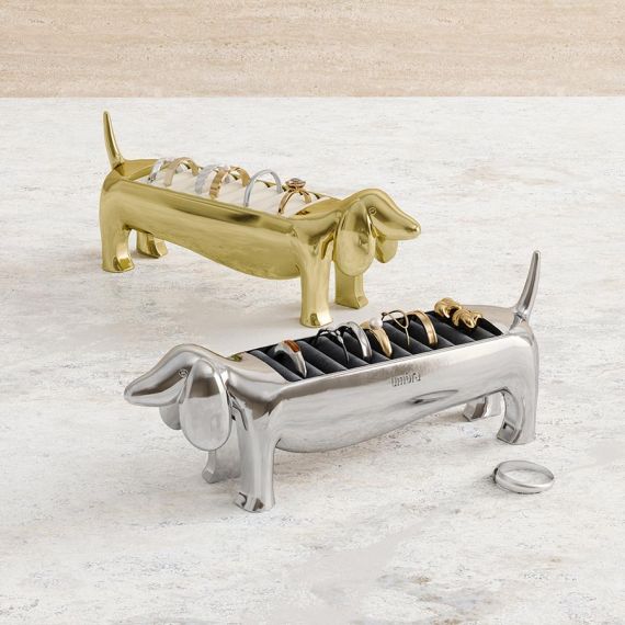 Держатель для колец Dachsie, латунь, UMBRA, фото , изображение 6