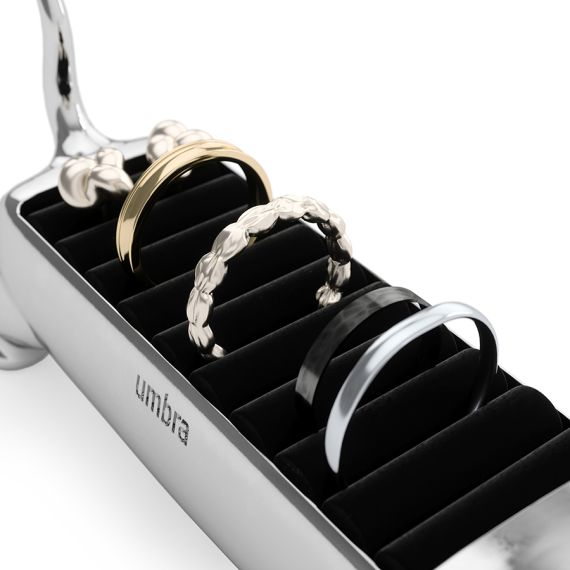 Держатель для колец Ali Cat, хром, UMBRA, фото , изображение 13