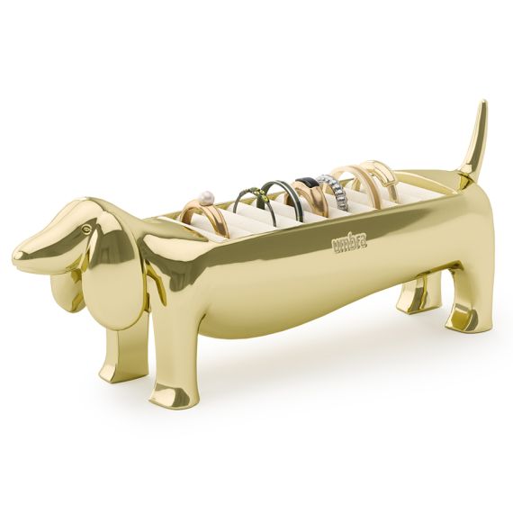 Держатель для колец Dachsie, латунь, UMBRA, фото , изображение 2