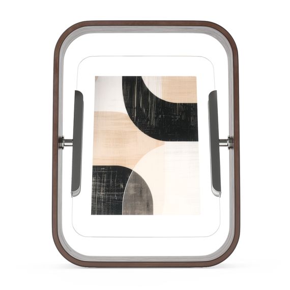 Фоторамка двусторонняя Bellwood, 16х22 см, состаренный орех, UMBRA, фото , изображение 11