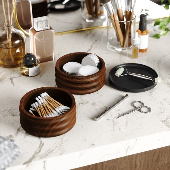 Шкатулка для украшений Tesora, черный орех, UMBRA, фото , изображение 3