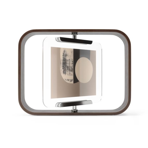 Фоторамка двусторонняя Bellwood, 16х22 см, состаренный орех, UMBRA, фото , изображение 10