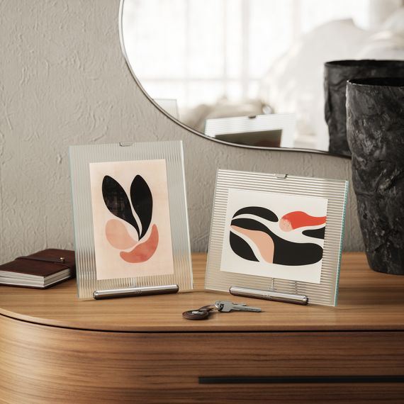 Фоторамка Flute, 20х23 см, хром, UMBRA, фото , изображение 2