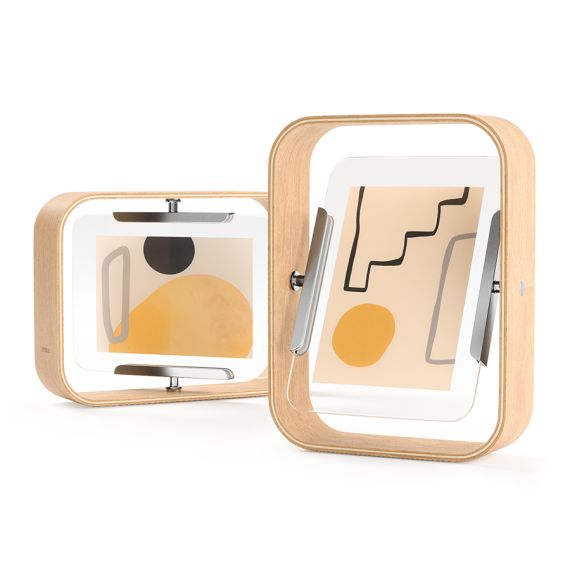 Фоторамка двусторонняя Bellwood,16х22 см, натуральное дерево, UMBRA, фото , изображение 13