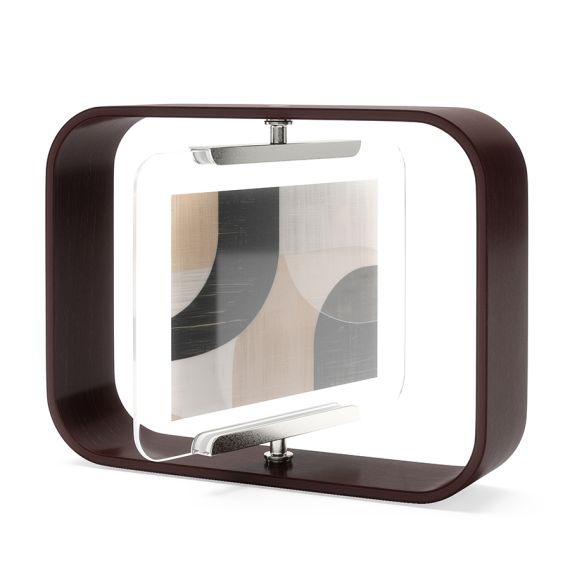 Фоторамка двусторонняя Bellwood, 16х22 см, состаренный орех, UMBRA, фото 