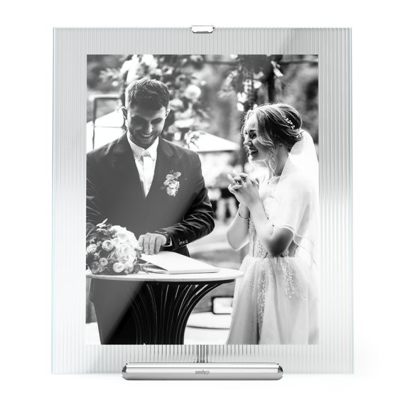 Фоторамка Flute, 26х30 см, хром, UMBRA, фото , изображение 12