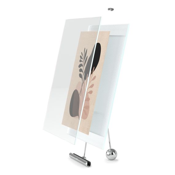 Фоторамка Flute, 26х30 см, хром, UMBRA, фото , изображение 17