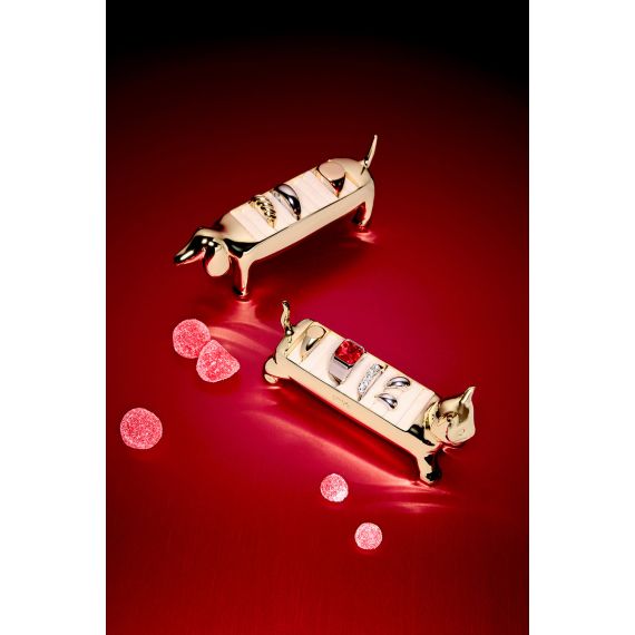 Держатель для колец Dachsie, латунь, UMBRA, фото , изображение 7