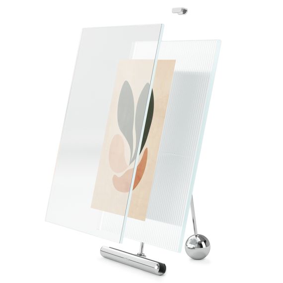 Фоторамка Flute, 20х23 см, хром, UMBRA, фото , изображение 15