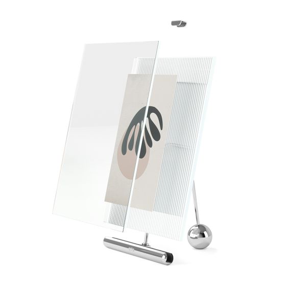 Фоторамка Flute, 16х20 см, хром, UMBRA, фото , изображение 18