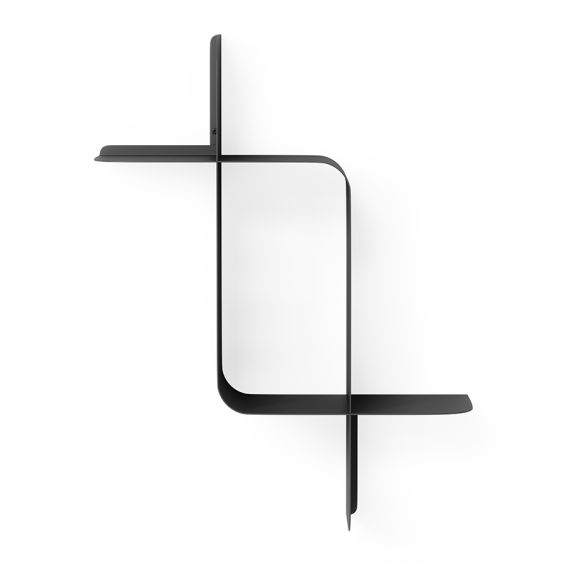 Набор металлических настенных полок Montage, 2 шт., черные, UMBRA, фото , изображение 10
