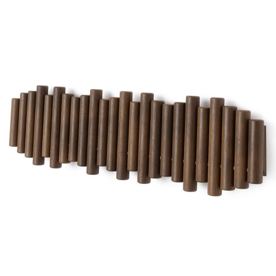 Вешалка настенная Picket, 8 крючков, состаренный грецкий орех, UMBRA, фото , изображение 7