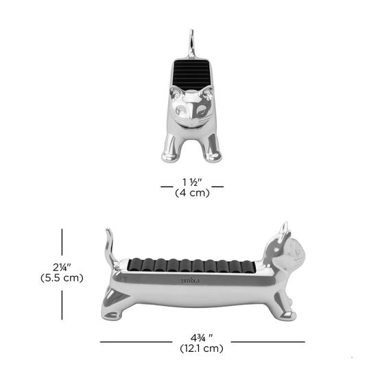 Держатель для колец Ali Cat, хром, UMBRA, фото , изображение 14