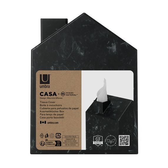 Бокс для салфеток Casa, черный, Umbra, фото , изображение 14