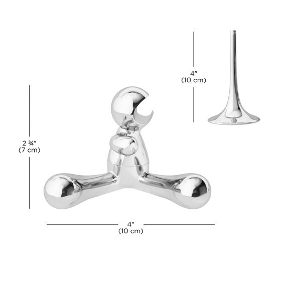 Открывалка для бутылок Rodeo Buddy, хром, UMBRA, фото , изображение 16