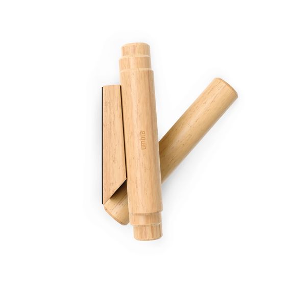 Вешалка настенная Picket, 61 см, 8 крючков, натуральное дерево, UMBRA, фото , изображение 11