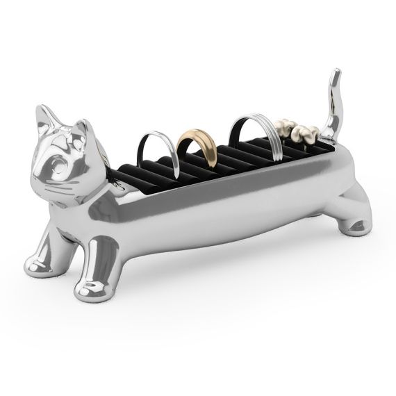 Держатель для колец Ali Cat, хром, UMBRA, фото , изображение 10