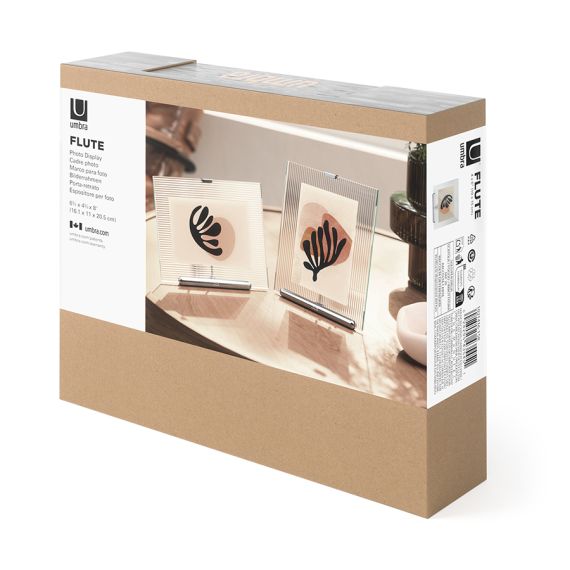 Фоторамка Flute, 16х20 см, хром, UMBRA, фото , изображение 22