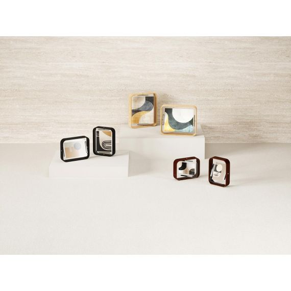 Фоторамка двусторонняя Bellwood, 16х22 см, состаренный орех, UMBRA, фото , изображение 7