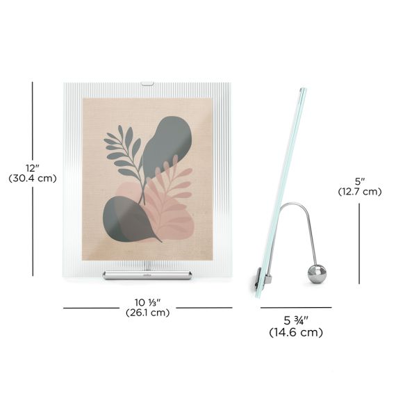 Фоторамка Flute, 26х30 см, хром, UMBRA, фото , изображение 19