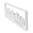 Вешалка настенная Skyline белая, Umbra, фото , изображение 4