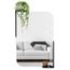 Зеркало Alcove 52 x 13 x 77 черный, Umbra, фото , изображение 3
