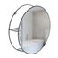 Зеркало настенное Cirko D50 см чёрное, Umbra, фото , изображение 5