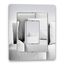 Зеркало настенное Echo 64 x 54 см, Umbra, фото , изображение 2
