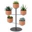 Подставка для цветов Terrapotta с горшками 5 шт, titanium, Umbra, фото , изображение 2