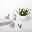 Подставки для колец Origami 3 шт. хром, Umbra, фото , изображение 2