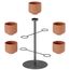 Подставка для цветов Terrapotta с горшками 5 шт, titanium, Umbra, фото , изображение 6