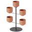 Подставка для цветов Terrapotta с горшками 5 шт, titanium, Umbra, фото , изображение 5
