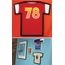Рамка для футболки T-frame черная, Umbra, фото , изображение 3