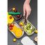 Ланч-бокс с приборами Food Time, 1 л, серый, Smart Solutions, фото , изображение 9