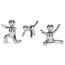 Подставки для колец Buddy 3 штуки хром, Umbra, фото 